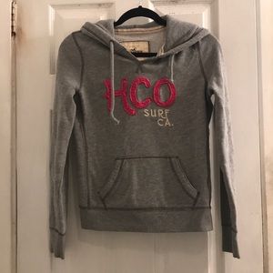 Hollister Grey Pullover Hoodie